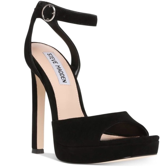 steve madden strappy platform sandals